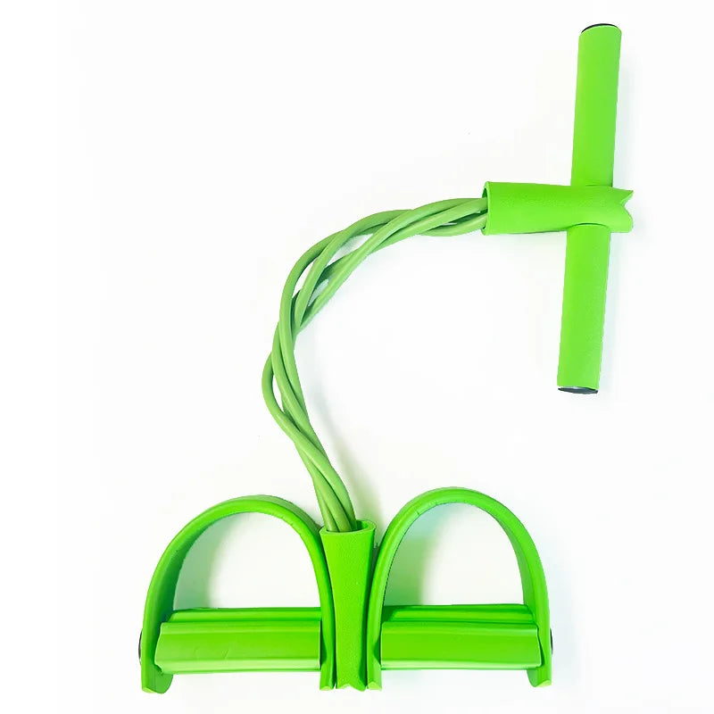 Elevate Your Workout with the HRIZN 6-Tube Multifunctional Resistance Bands - Perfect for Sit-Ups and Ankle Pulling for All Fitness Levels