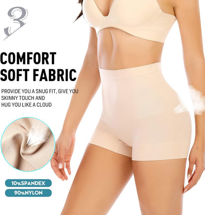 Achieve Effortless Elegance with HRIZN Seamless Tummy Control Boyshorts for Women – Your Go-To Shapewear for a Flawless Look Under Any Dress