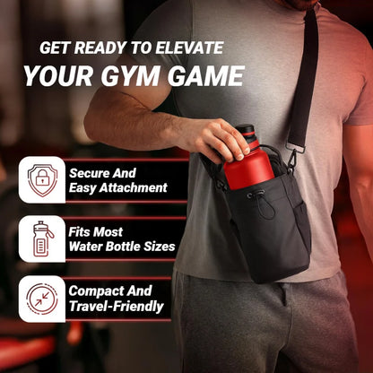 Stay Stylish and Hydrated with the HRIZN Magnetic Water Bottle Holder – Your Ultimate Workout Companion!
