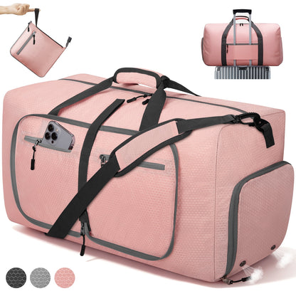 Ultimate 65L Waterproof Duffle Bag - Your Go-To Travel, Gym & Everyday Companion with Shoe Compartment