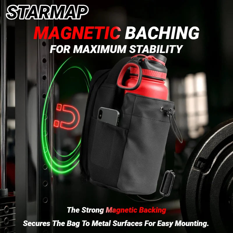 Stay Stylish and Hydrated with the HRIZN Magnetic Water Bottle Holder – Your Ultimate Workout Companion!