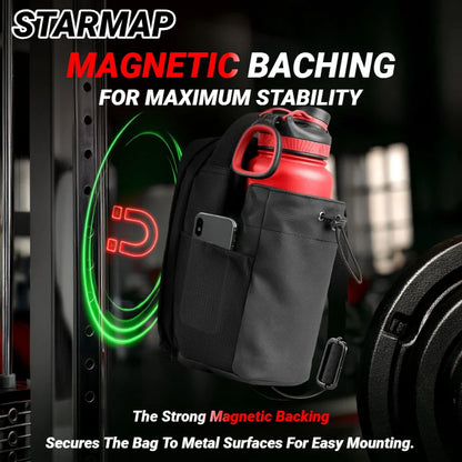 Stay Stylish and Hydrated with the HRIZN Magnetic Water Bottle Holder – Your Ultimate Workout Companion!