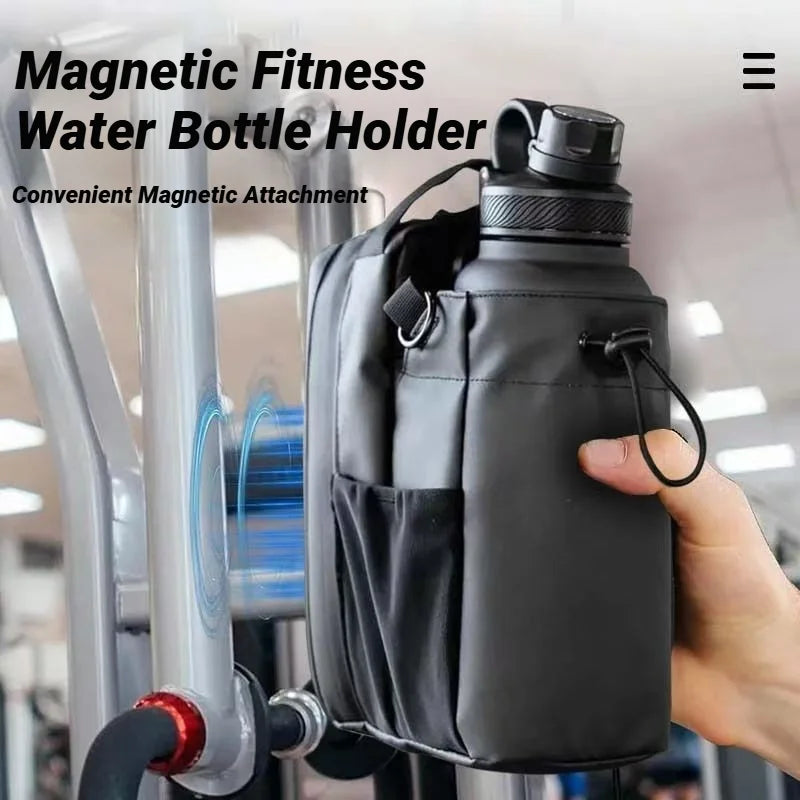 Stay Stylish and Hydrated with the HRIZN Magnetic Water Bottle Holder – Your Ultimate Workout Companion!