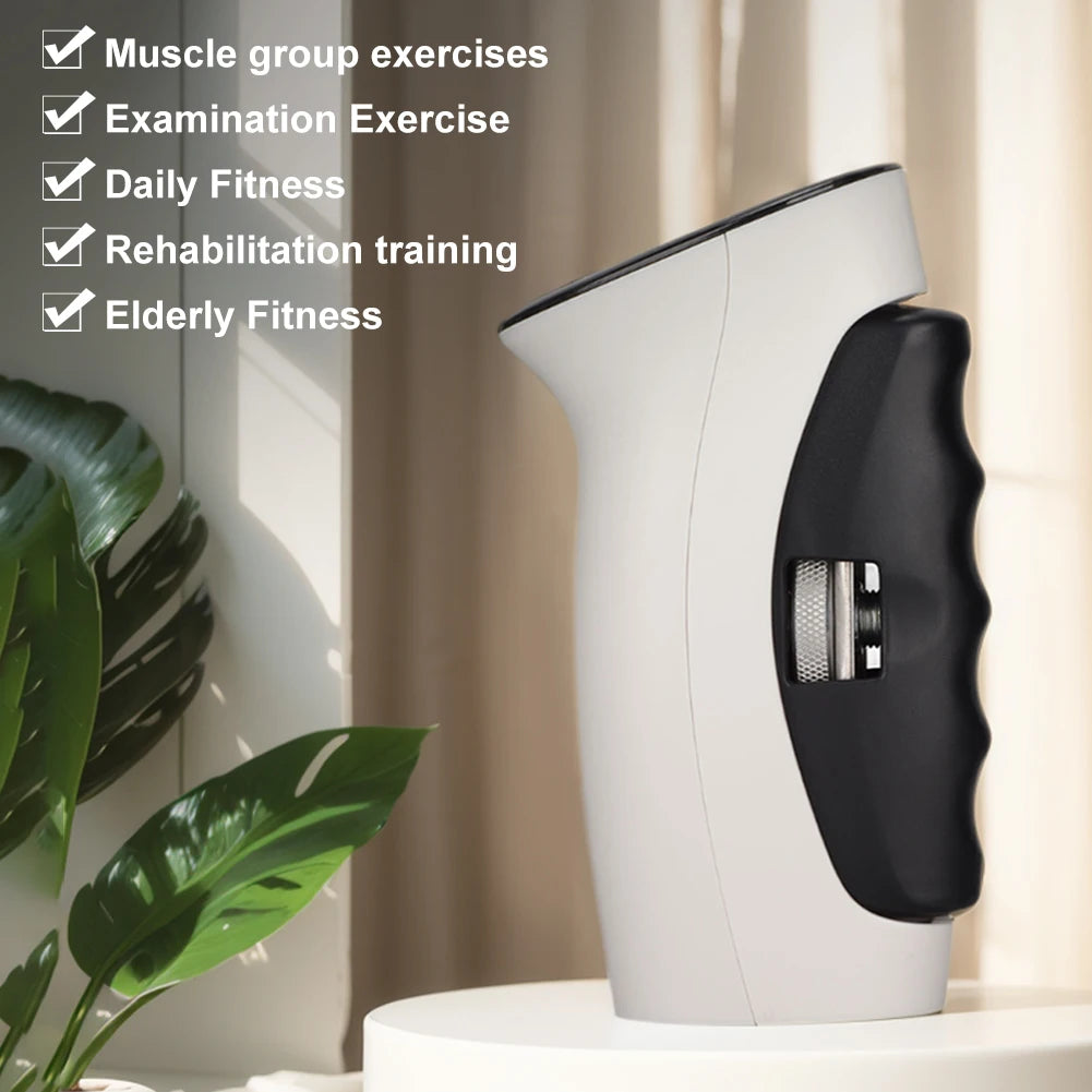 HRIZN Revolutionary Electronic Grip Strength Meter: Auto-Capturing Power Trainer for Injury Recovery and Enhanced Performance