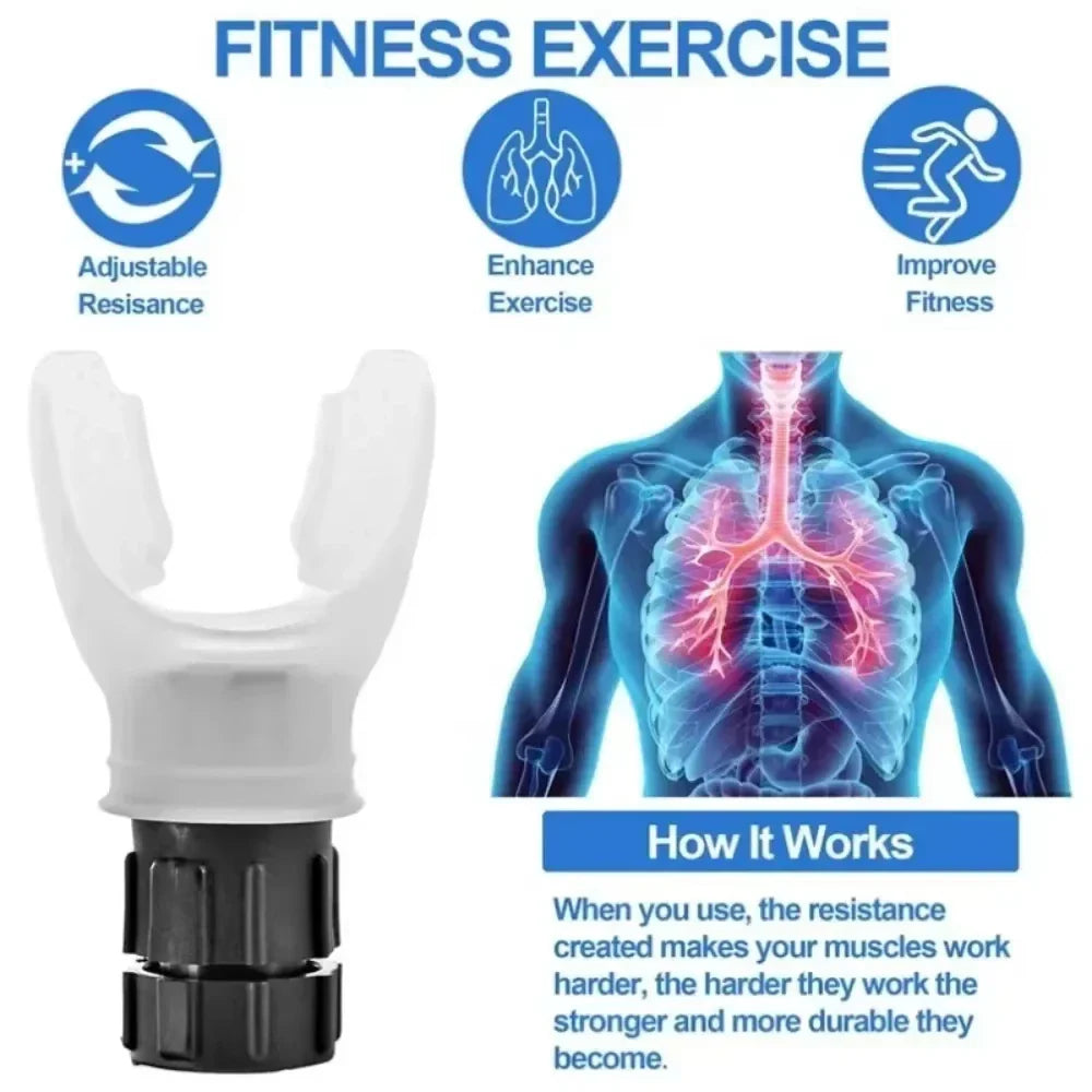 Elevate Your Breathing: Portable Breathing Trainer with Customizable Resistance Levels