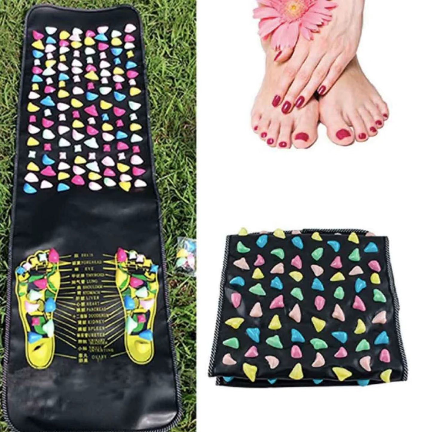 Transform Your Well-Being with the HRIZN Acupuncture Foot Massage Blanket – Boost Immunity and Elevate Your Relaxation Experience!