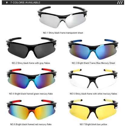 Unleash Your Cycling Potential with HRIZN Men's Premium Sports Sunglasses - Ultimate UV Protection for Road & Mountain Biking