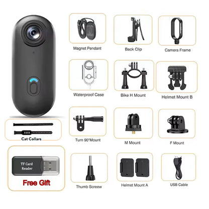 Capture Every Adventure with the Ultimate HRIZN 4K Action Camera Accessory Kit for Pets
