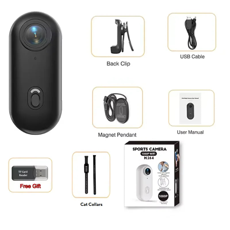 Capture Every Adventure with the Ultimate HRIZN 4K Action Camera Accessory Kit for Pets
