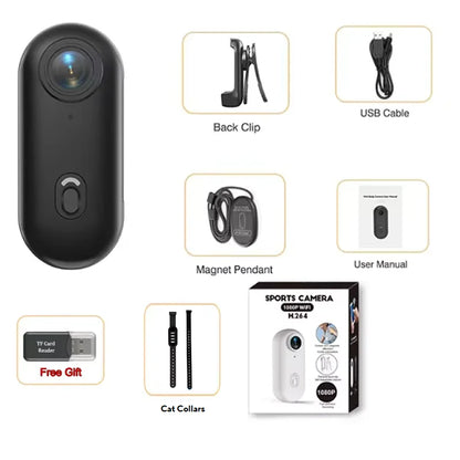 Capture Every Adventure with the Ultimate HRIZN 4K Action Camera Accessory Kit for Pets