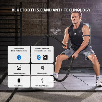 Elevate Your Fitness with the HRIZN HW9 Armband Heart Rate Monitor - Accurate HR Zones & Calorie Tracking for Cycling and More!