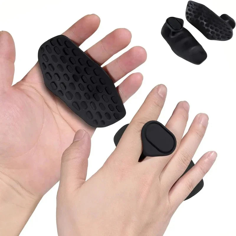 Elevate Your Workout with HRIZN Anti-Slip Workout Grips – Ergonomic Rubber Gym Gloves for Maximum Hand Protection in Weightlifting, Deadlifts, and Fitness Training for Everyone