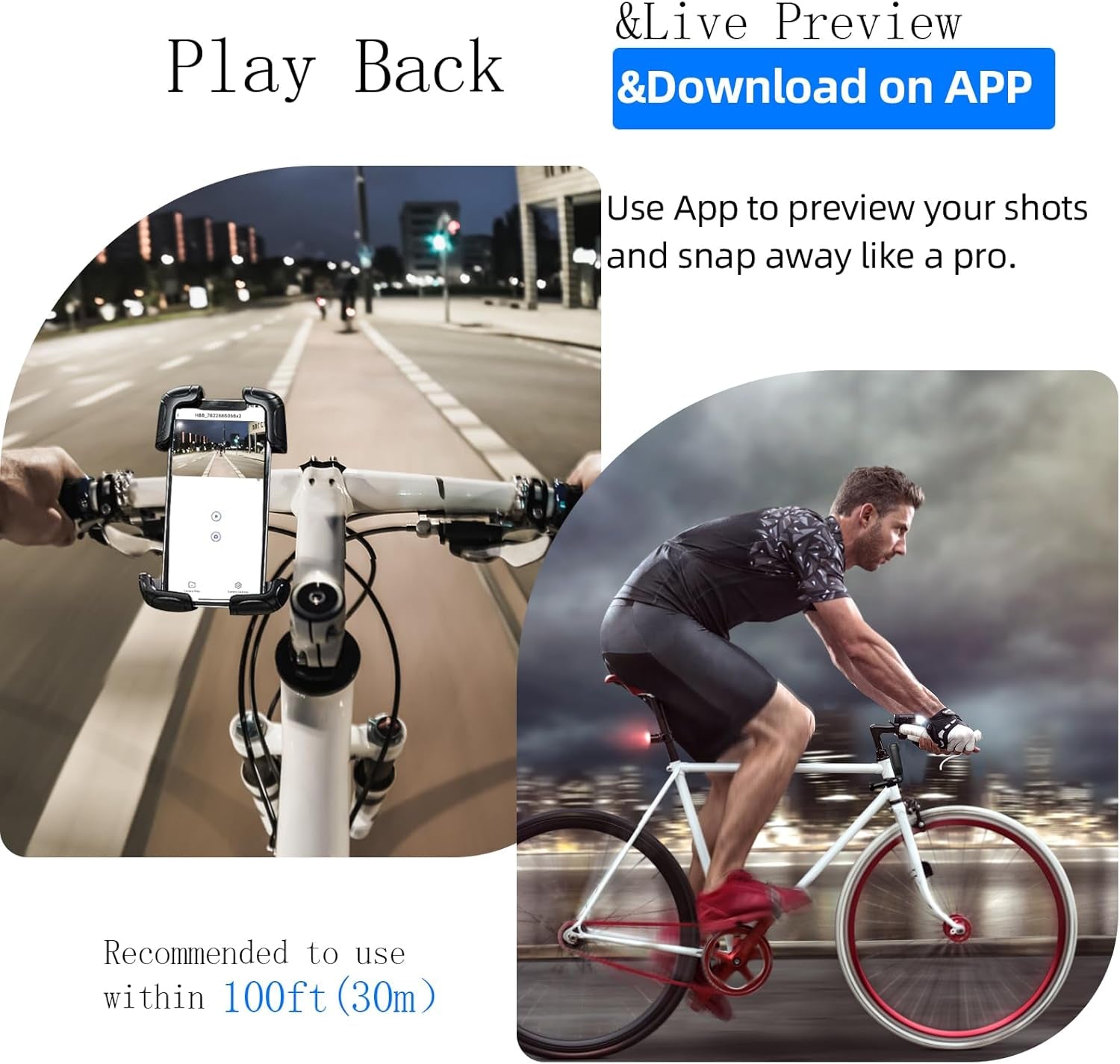 Capture Every Adventure with the HRIZN 4K Mini Body Camera - Waterproof, Portable POV Cam with 64GB Storage and Hands-Free Helmet Mount for Cycling, Motorcycling, and Vlogging