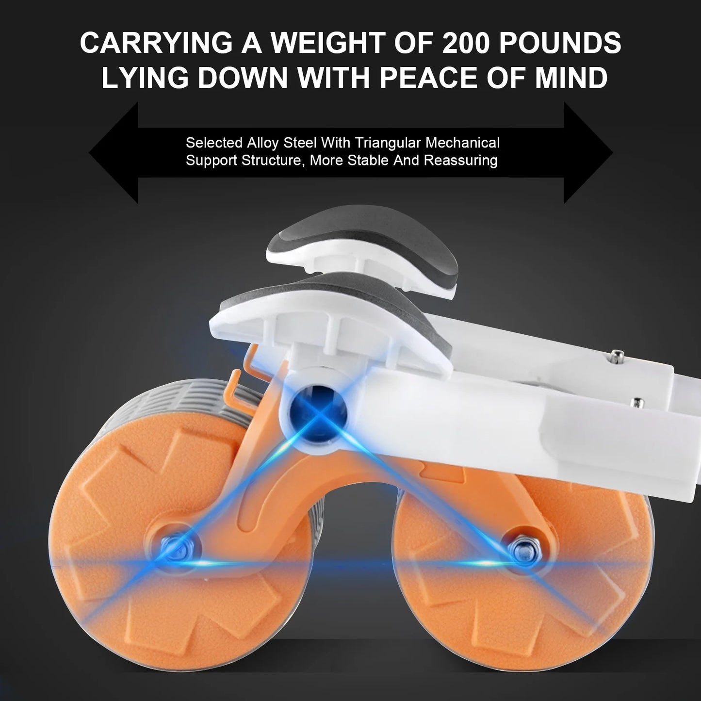 Elevate Your Core Training with the HRIZN Ab Roller Wheel - Featuring Timer & Elbow Support for Ultimate Performance!