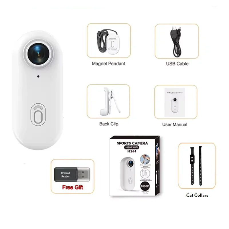 Capture Every Adventure with the Ultimate HRIZN 4K Action Camera Accessory Kit for Pets